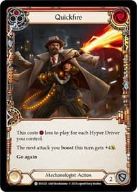 Quickfire (Red) - Bright Lights - Flesh and Blood TCG card