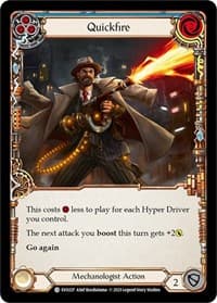 Quickfire (Blue) - Bright Lights - Flesh and Blood TCG card