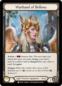 Warband of Bellona - Bright Lights - Flesh and Blood TCG card