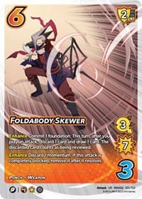 Foldabody Skewer - UniVersus: My Hero Academia: Jet Burn - UniVersus card