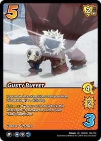 Gusty Buffet - UniVersus: My Hero Academia: Jet Burn - UniVersus card