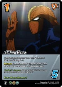 #7 Pro Hero - UniVersus: My Hero Academia: Jet Burn - UniVersus card