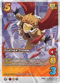 Feather Storm - UniVersus: My Hero Academia: Jet Burn - UniVersus card