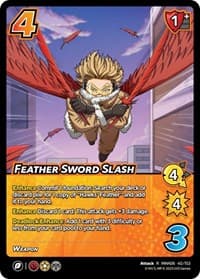 Feather Sword Slash - UniVersus: My Hero Academia: Jet Burn - UniVersus card