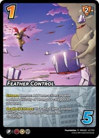 Feather Control - UniVersus: My Hero Academia: Jet Burn - UniVersus card
