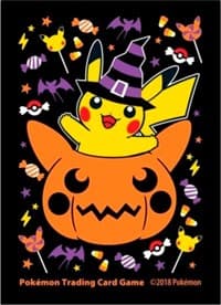 Pokemon TCG: Pumpkin Pikachu Halloween Card Sleeves (65-Pack) - Pokemon International Card Sleeves - Card Sleeves card