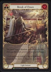 Break of Dawn (Red) - LGS169 - Flesh and Blood: Promo Cards - Flesh and Blood TCG card
