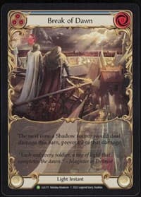Break of Dawn (Blue) - LGS171 - Flesh and Blood: Promo Cards - Flesh and Blood TCG card