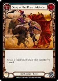 Song of the Rosen Matador - LGS218 - Flesh and Blood: Promo Cards - Flesh and Blood TCG card
