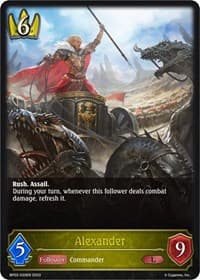 Alexander - BP02: Reign of Bahamut - Shadowverse: Evolve card