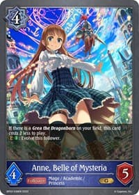 Anne, Belle of Mysteria - BP02: Reign of Bahamut - Shadowverse: Evolve card