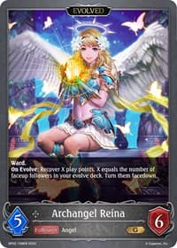 Archangel Reina (Evolved) - BP02: Reign of Bahamut - Shadowverse: Evolve card