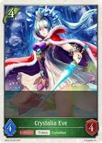 Crystalia Eve - BP02: Reign of Bahamut - Shadowverse: Evolve card