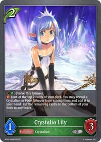 Crystalia Lily - BP02: Reign of Bahamut - Shadowverse: Evolve card