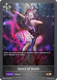 Dance of Death - BP02: Reign of Bahamut - Shadowverse: Evolve card