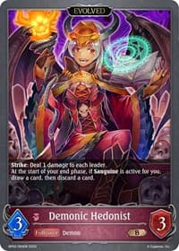 Demonic Hedonist (Evolved) - BP02: Reign of Bahamut - Shadowverse: Evolve card