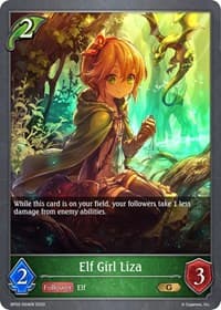 Elf Girl Liza - BP02: Reign of Bahamut - Shadowverse: Evolve card