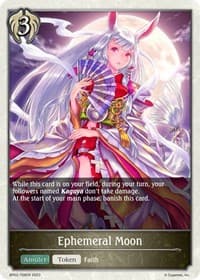 Ephemeral Moon - BP02: Reign of Bahamut - Shadowverse: Evolve card