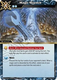 Magic Wrench - Aquatic Invaders - Battle Spirits Saga card