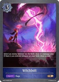 Witchbolt - BP02: Reign of Bahamut - Shadowverse: Evolve card
