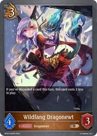 Wildfang Dragonewt - BP02: Reign of Bahamut - Shadowverse: Evolve card