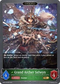 Grand Archer Selwyn (Evolved) - BP02: Reign of Bahamut - Shadowverse: Evolve card