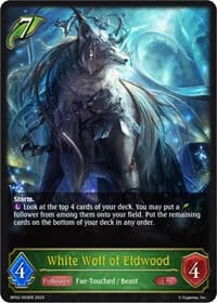 White Wolf of Eldwood - BP02: Reign of Bahamut - Shadowverse: Evolve card