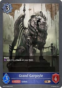 Grand Gargoyle - BP02: Reign of Bahamut - Shadowverse: Evolve card
