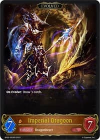 Imperial Dragoon (Evolved) - BP02: Reign of Bahamut - Shadowverse: Evolve card
