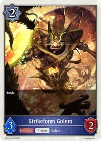 Strikeform Golem - BP02: Reign of Bahamut - Shadowverse: Evolve card