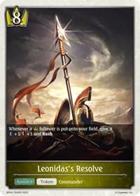 Leonidas's Resolve - BP02: Reign of Bahamut - Shadowverse: Evolve card