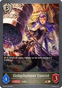 Sledgehammer Exorcist - BP02: Reign of Bahamut - Shadowverse: Evolve card