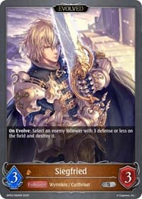 Siegfried (Evolved) - BP02: Reign of Bahamut - Shadowverse: Evolve card