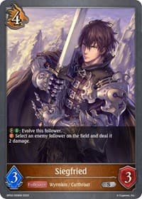 Siegfried - BP02: Reign of Bahamut - Shadowverse: Evolve card