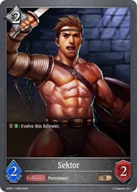 Sektor - BP02: Reign of Bahamut - Shadowverse: Evolve card