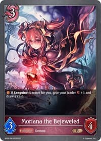 Moriana the Bejeweled - BP02: Reign of Bahamut - Shadowverse: Evolve card