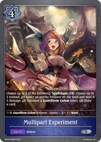Multipart Experiment - BP02: Reign of Bahamut - Shadowverse: Evolve card