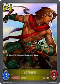 Samurai - BP02: Reign of Bahamut - Shadowverse: Evolve card