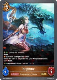 Neptune - BP02: Reign of Bahamut - Shadowverse: Evolve card