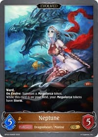 Neptune (Evolved) - BP02: Reign of Bahamut - Shadowverse: Evolve card