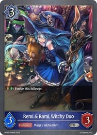 Remi & Rami, Witchy Duo - BP02: Reign of Bahamut - Shadowverse: Evolve card