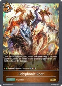 Polyphonic Roar - BP02: Reign of Bahamut - Shadowverse: Evolve card