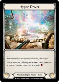 Hyper Driver // Quicken - Bright Lights - Flesh and Blood TCG card