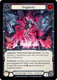 Singularity // Teklovossen, the Mechropotent (Marvel) - Bright Lights - Flesh and Blood TCG card
