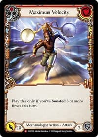 Maximum Velocity - Bright Lights - Flesh and Blood TCG card