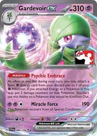 Gardevoir ex - Prize Pack Series Cards - Pokemon card