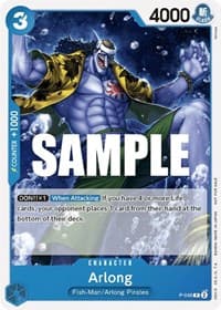 Arlong (Sealed Battle Kit Vol. 1) - One Piece Promotion Cards - One Piece Card Game card