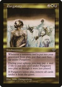 Purgatory - Mirage - Magic: The Gathering card
