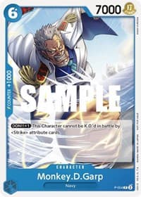 Monkey.D.Garp (Sealed Battle Kit Vol. 1) - One Piece Promotion Cards - One Piece Card Game card