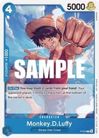 Monkey.D.Luffy (055) (Sealed Battle Kit Vol. 1) - One Piece Promotion Cards - One Piece Card Game card